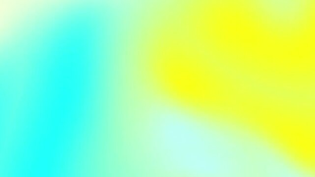 Cyan and Yellow Colors Mood Lights Gradient Video for Use Website Design, Social Media Graphics, & Various Creative Projects 
