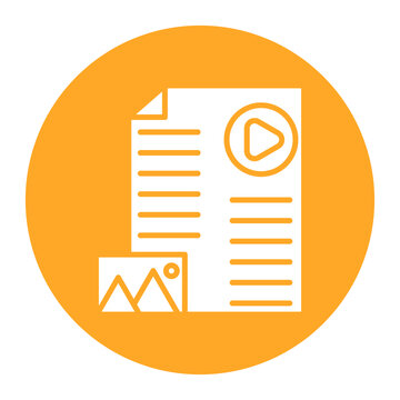 Unstructured Information Icon