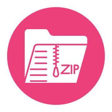 Zip Files Icon