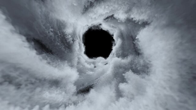 Epic and cinematic cloud formation featuring a massive vortex hole in the sky.
Seamless 480-frame looping animation at 1920x1080 resolution.

Ideal for VFX compositing, motion graphics, matte painting