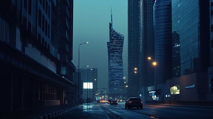 Naklejka premium urban traffic