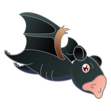 Black pterosaurs