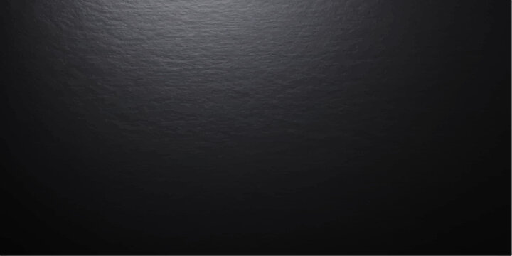 A dark vintage wallpaper featuring a textured black leather material design with a grunge gray pattern and metallic steel light on the old surface backdrop