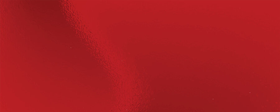 Vector red foil texture background. Abstract gradient bright and shiny light reflection rough texture surface. Vector illustration for background, backdrop, web, wallpaper, print and design artwork.