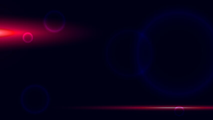 Space background   Abstract futuristic neon pink light streaks and blue lens flares on dark background   Modern digital technology background with glowing red light beams and bokeh circles   Galaxy © Saif Ullah