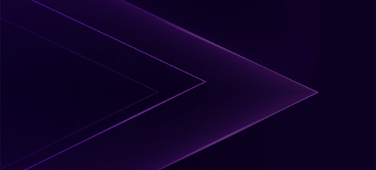 Obraz premium Minimalist purple luxury on dark gradient background, abstract elegant background vector for branding presentation
