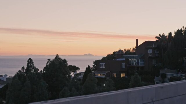 Estepona Buenas Noches Sunset Sea View Construction Wall Villa Costa del Sol Spain