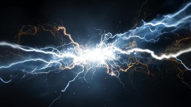 Dynamic Electrical Arcs and Energy Pulses Creating Powerful Visual Effects for Creative Projects