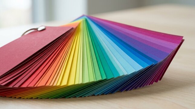 Printed Heatmap Colour Gradient Heat Map Chart On Paper No Data Labels