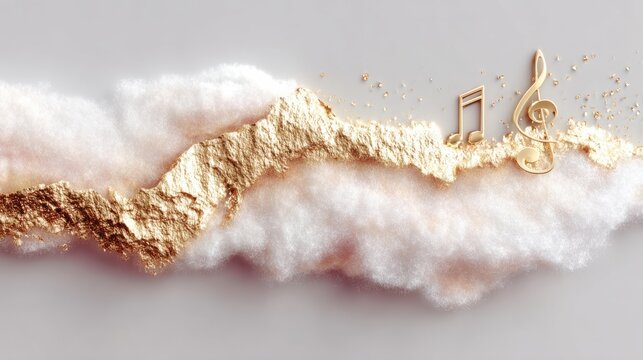 Soft music background with ambient sound and calm rhythm.