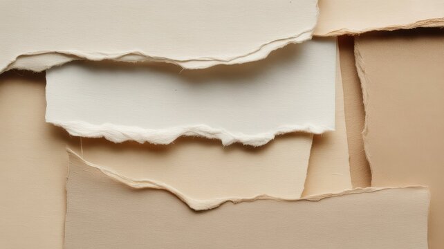 Torn Paper Texture Background for Graphic Designers Close Up