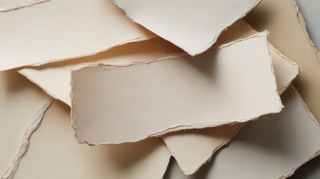 Torn Paper Texture Background for Graphic Designers Close Up