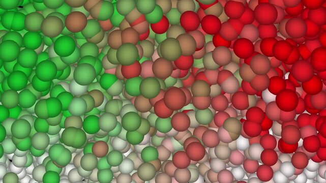 A vibrant close up of colorful candy beads and chocolate spheres reveals a sweet texture of red, green, and blue sugar balls mixed with healthy looking pink and yellow colored medicine