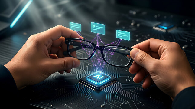 AI Summarization Assistant for Manager Reviewing AR Glasses Overlay for Investor Presentation