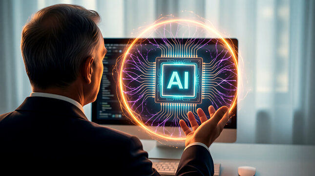 AI Encore Career Older Worker Embracing AI Tool for Encore Pitch