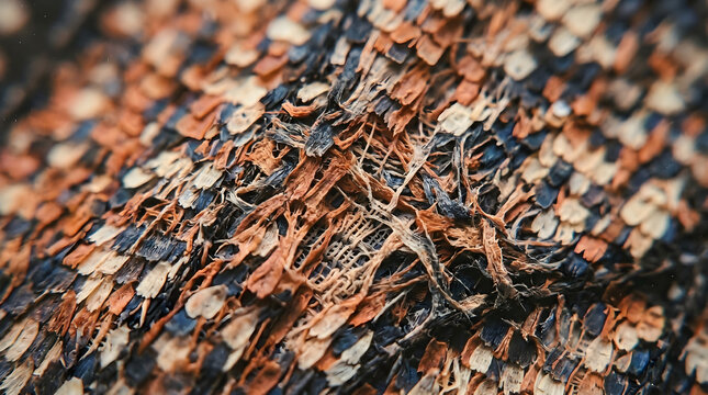Butterfly Wing Dust: Extreme macro of the scales on a butterfly wing, looking like "Handmade Paper" fibers. "Raw and filtered" vibe.