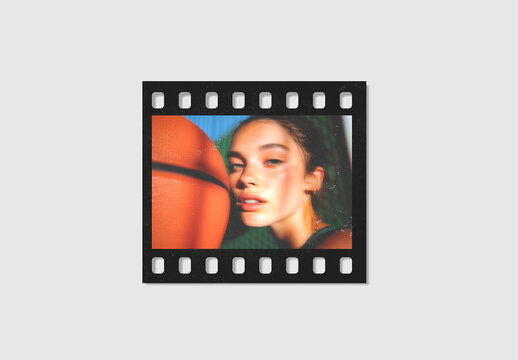 Analog Film Frame Mockup
