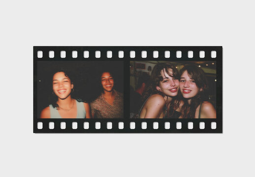Analog Film Frame Mockup
