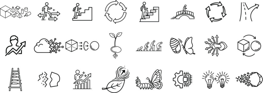 Collection of ancient runes and symbols a diverse archaeological display