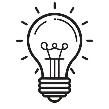 lightbulb idea out lin vaktor  