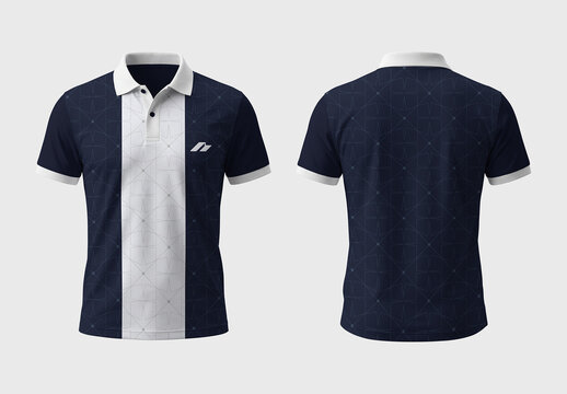 Polo T-Shirt Template