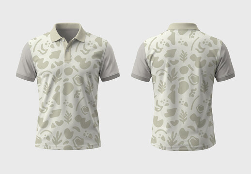 Polo T-Shirt Layout