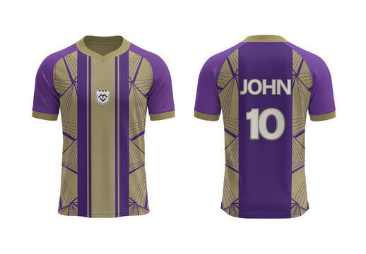 Modern Sports Jersey Design Layout