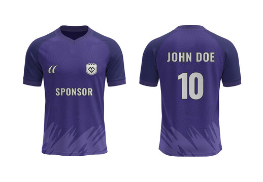 Sports Jersey Template Layout