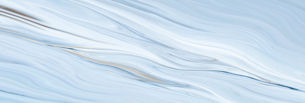 Marble rock texture blue ink pattern liquid swirl paint white dark that is Illustration panorama background for do ceramic counter tile silver gray that is abstract waves skin wall luxurious art ideas