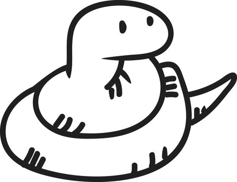 Exotic Pet Snake Reptile Serpentine Icon