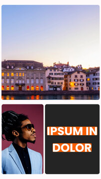 Vertical Modular Split Screen 08