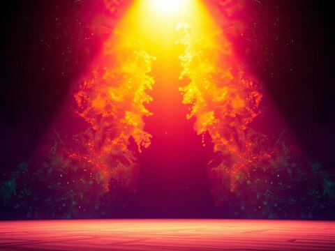 Vivid, saturated void invites cosmic ideas; a boundless canvas of pure potential ,  abstract,  inspiration