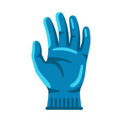 Obraz premium Blue Glove Protection for Health