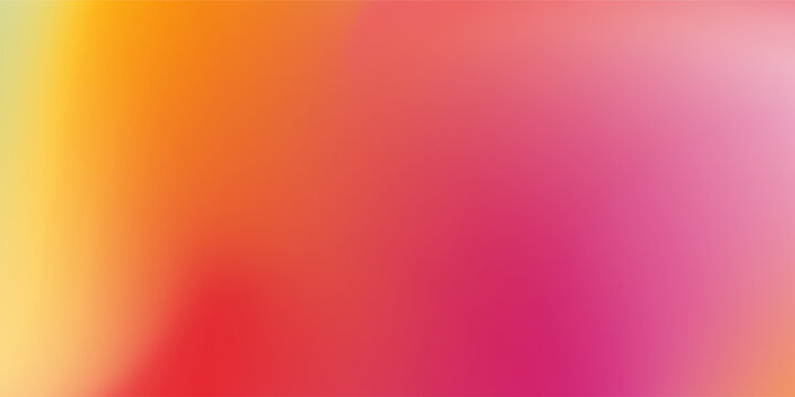 Cheerful and bright gradient background with a blend of orange, yellow, and pink. Ideal for summer or travel themes.