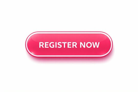 A vibrant pink call-to-action button encouraging immediate user registration