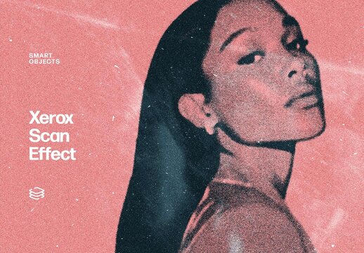 Duotone Photo Effect &ndash; Scanner for Album Cover & Social Media (PSD)