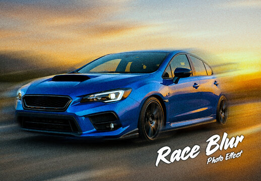 Race Blur Photo Effect