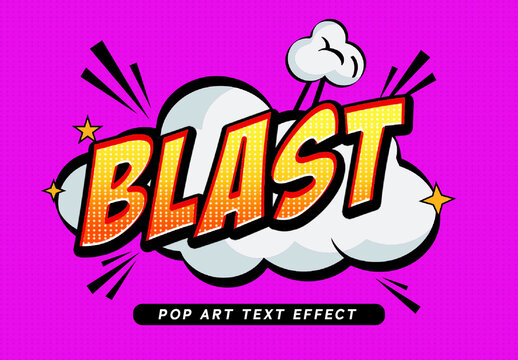 Pop Art Text Effect