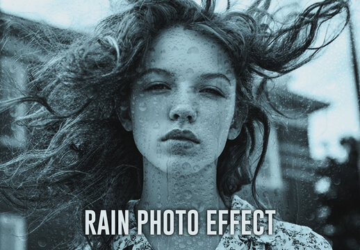 Rain Photo Effect