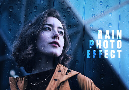 Rain Photo Effect