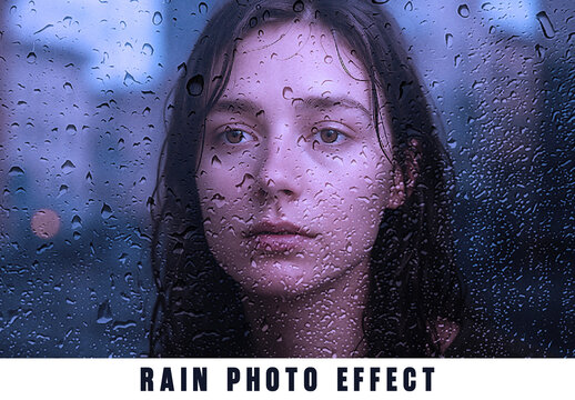 Rain Photo Effect