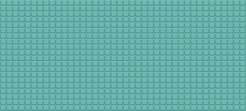 Teal colored seamless pattern of dimpled spongy PVC texture, resembling a yoga mat surface.