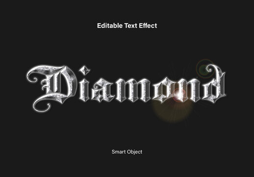 Diamond Text Effect