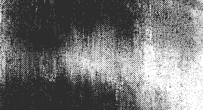 Grungy distressed fabric texture with subtle halftone pattern and abstract grunge effect