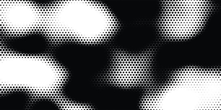 Abstract halftone sunburst background. Pop art comic book strip cover design. Modern trendy design in Vector Illustration