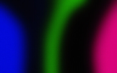 Fototapeta premium Colorful grainy gradient background with vertical blue green and pink light