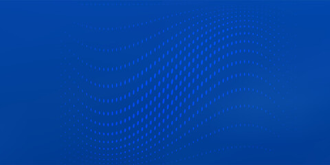Obraz premium PrintBlue Tech Finance Fintech Background Abstract Pixel Pattern. Abstract Business