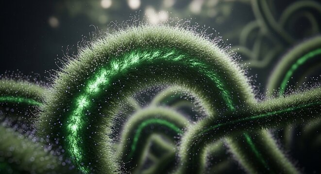 Abstract illustration of a virus