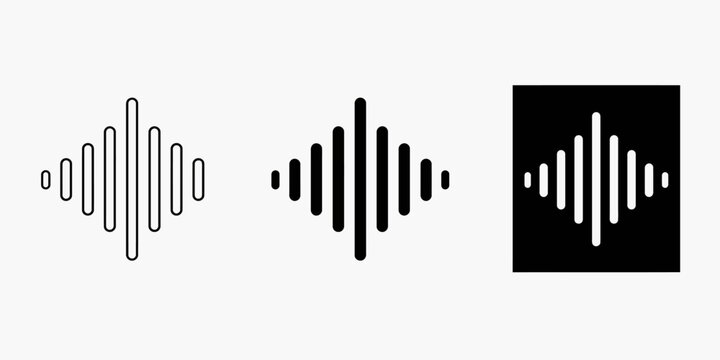 Displaying Sound Wave Icons Across a Horizontal Viewpoint