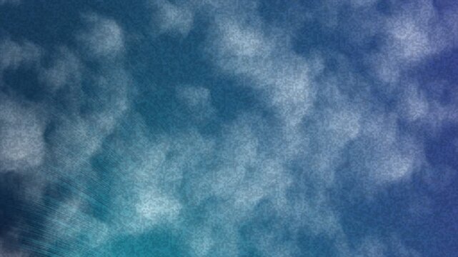 abstract fog smoke background blue teal flowing cloud texture cinematic loop